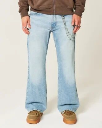 Vaaleat, rennot bootcut-farkut Vaaleat, rennot bootcut-farkut