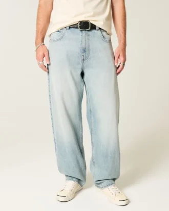 Vaaleat skater-malliset baggy-farkut