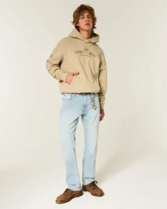 Vaaleat slim straight -farkut