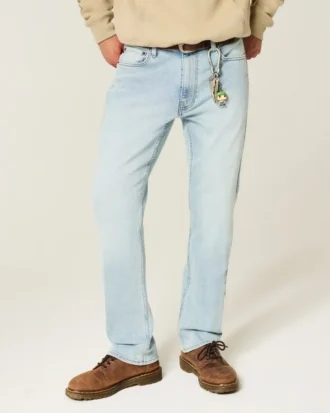 Vaaleat slim straight -farkut