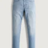 Vaaleat urheilulliset skinny-farkut Vaaleat urheilulliset skinny-farkut