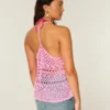 Virkattu racerback-toppi Virkattu racerback-toppi