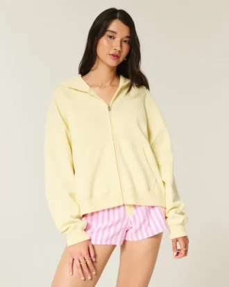 Ylisuuri Starfish Graphic Zip-Up Hoodie Ylisuuri Starfish Graphic Zip-Up Hoodie